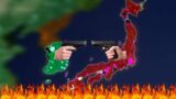 South Korea VS Japan EPIC BATTLE In Rise Of Nations