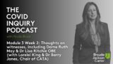The Covid Inquiry Podcast – Module 3 Week 2 | Broudie Jackson Canter