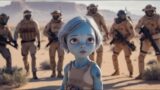 The Helpless Alien Girl’s Unexpected Rescuers: Fearless Humans Defy the Odds.
