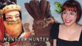 We get to Wildspire Waste for the first time in Monster Hunter World