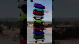 15 cars. #16Cliffs Of Death #16 – BeamNG Drive Cliff Jumps #shorts #cr7