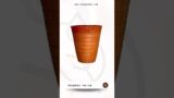 Bangabasi Terracotta Tea Cup Handcrafted Earthen Mitti Clay Kulhad/ Coffee Mug, Chai Tea Cup