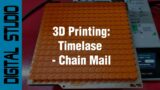 3D Printed Chain Mail – Time-lapse