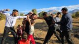 A severe conflict between Ali Agha and Saman and the rescue of Zari Gol and the children