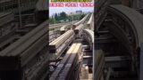 AMAZING CHINA MONO TRAIN CROSS INSIDE APARTMENT #china#monorail#amazing#desiboyinchina