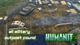 All The Military Outposts Found. | HumanitZ Gameplay EP43 2024