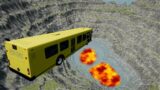 BeamNG Drive   Leap Of Death Car Jumps and Falls Crashes #1
