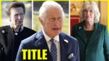 CAMILLA'S TITLE STRIPPED! KING CHARLES CROWNS PRINCESS ANNE AS NEW QUEEN AMID CANCER BATTLE!
