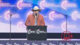 Country singer Jason Aldean introduces Trump at Georgia rally, encourages people to vote