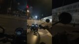 Driving in Stockholm by night