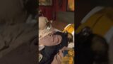 Edgar war dancing! Machete Ferret Rescue.