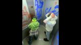 Elevator teaches young troublemakers a lesson #shorts