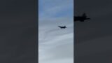 F-22 Raptor flys over San Francisco for fleet week #shorts