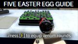 FIVE EASTER EGG “VENOM HOWL” GUIDE! (KORRUPT ZOMBIES)