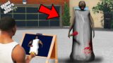 Franklin Using Magical Painting To Draw Scariest Granny In Gta 5!