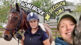 HORSEY HOMEWORK | Hospital Visit & Decision Time