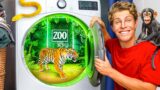 I Built a SECRET Zoo In My House!