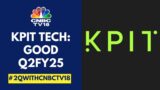 KPIT Tech Reports Good Q2FY25; Revenue Is Up 7.8% QoQ, Maintains FY25 Revenue Growth Guidance