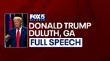 LIVE: 'Georgia for Trump' rally in Duluth