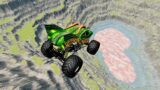 Leap Of Death Cars Jump BeamNG Drive #51 | CrashBoomNation