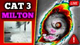 Major Hurricane Milton, As It Made Landfall With HUGE Tornadoes (Live 10/09/24)