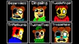 Max Stories en 8-bit – TwiddleFinger x TwistedToes x TroubleMaker x Dingaling & Begarmless