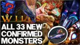 Monster Hunter Wilds – ALL 33 New Confirmed Monsters & 3 Likely to Return – HUGE Secrets You Missed!