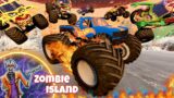 Monster Jam Zombie Island Compilation #7 | Racing, Freestyle, and High Speed Jumps