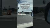 Police Escorting a group of Coach Buses north on Raiders Way today!