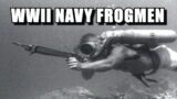 RARE WWII Footage Reveals Secrets of Underwater Demolition By Navy Frogmen