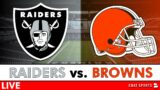 Raiders vs. Browns Live Stream Scoreboard, Free Watch Party, Highlights & Stats | NFL Week 4