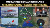 Russian Su-30 Intercepts German Eurofighter | Chinese and Korean Ties increase | Manawanui Sinks