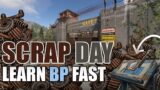 SCRAP Day: How I Try to Get Scrap & Learn Blueprints in Rust | Grinding, Gifts & Zerg Base Luck