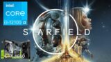 Starfield | intel i3-12100 + ZOTAC GTX 1660
