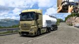 Stone Dust 25Ton Transports by Mercedes New Actros Bigspace | Euro Truck Simulator 2 Gameplay