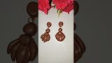 Terracotta clay jewel's making #thanjavurselvichannel1866