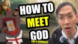 Theist DUMBASS Explains How To “Meet” GOD (ArmyofJesus)