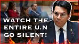 WATCH The U.N. Go QUIET After This Chilling Statement About Israel