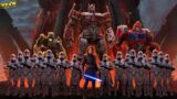 What If the Clone Wars Joined the War for Cybertron (Star Wars x Transformers)
