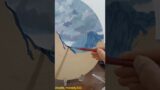 how to make painting on terracotta #terracotta #acrylicpainting #paint #howtomaketerracottapendent