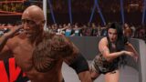 Live WWE 2K24 | The Rock vs Indian Female Wrestler | WWE Smackdown Today Fight #shorts