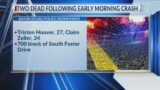 2 dead after driver loses control of car, crashes into tree on Saturday