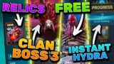 BIGGEST UPDATE EVER (Free Mythical, Clan Boss 3, Relics, Instant Hydra)