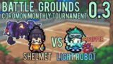 Battle grounds 0.3 vs Shelmet | Coromon Monthly 6v6 Tournament