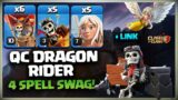 Best Th14 3 Star Attacks! Th14 QC Dragon Rider | Th14 Dragon Rider War Strategy Clash of Clans Coc