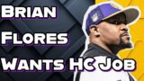 Brian Flores Wants To Be A Head Coach