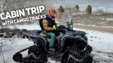 CANAM Defender and CANAM Outlander with 4 season CAMSO Tracks