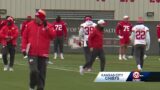Chiefs getting ready for the Raiders
