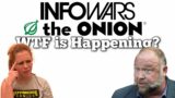 Chrissie Mayr LIVE REACTION to The Onion “Buying” Alex Jones Infowars! What Happened?