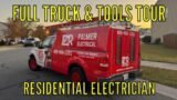Electrician's Tools and Truck FULL Tour – Residential Owner/Operator Work Truck Tour